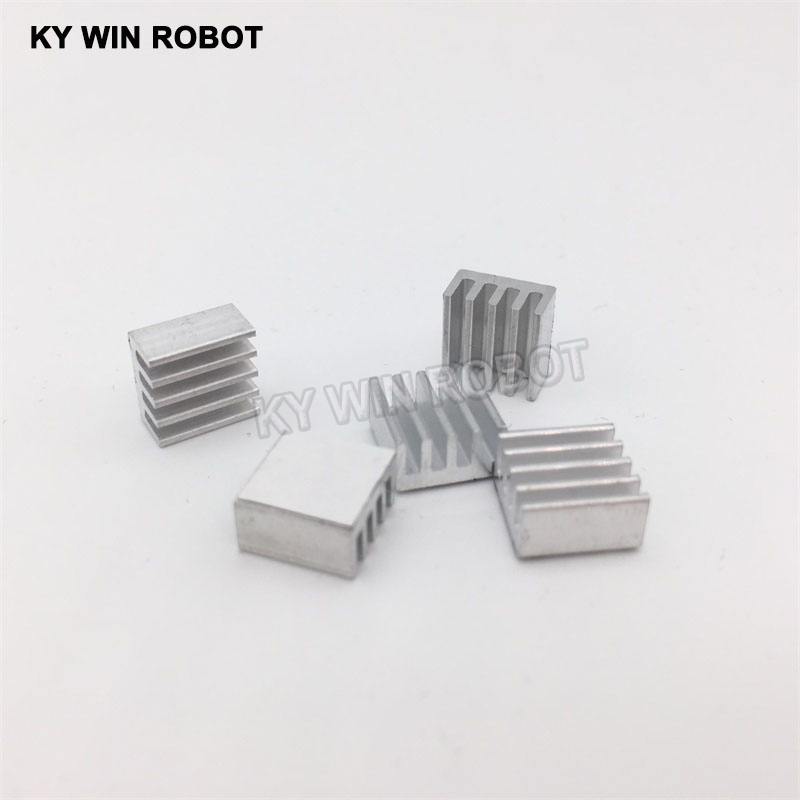 3D Printing Aluminium - 5Pcs Mini Adhesive Aluminum Radiator Heatsink