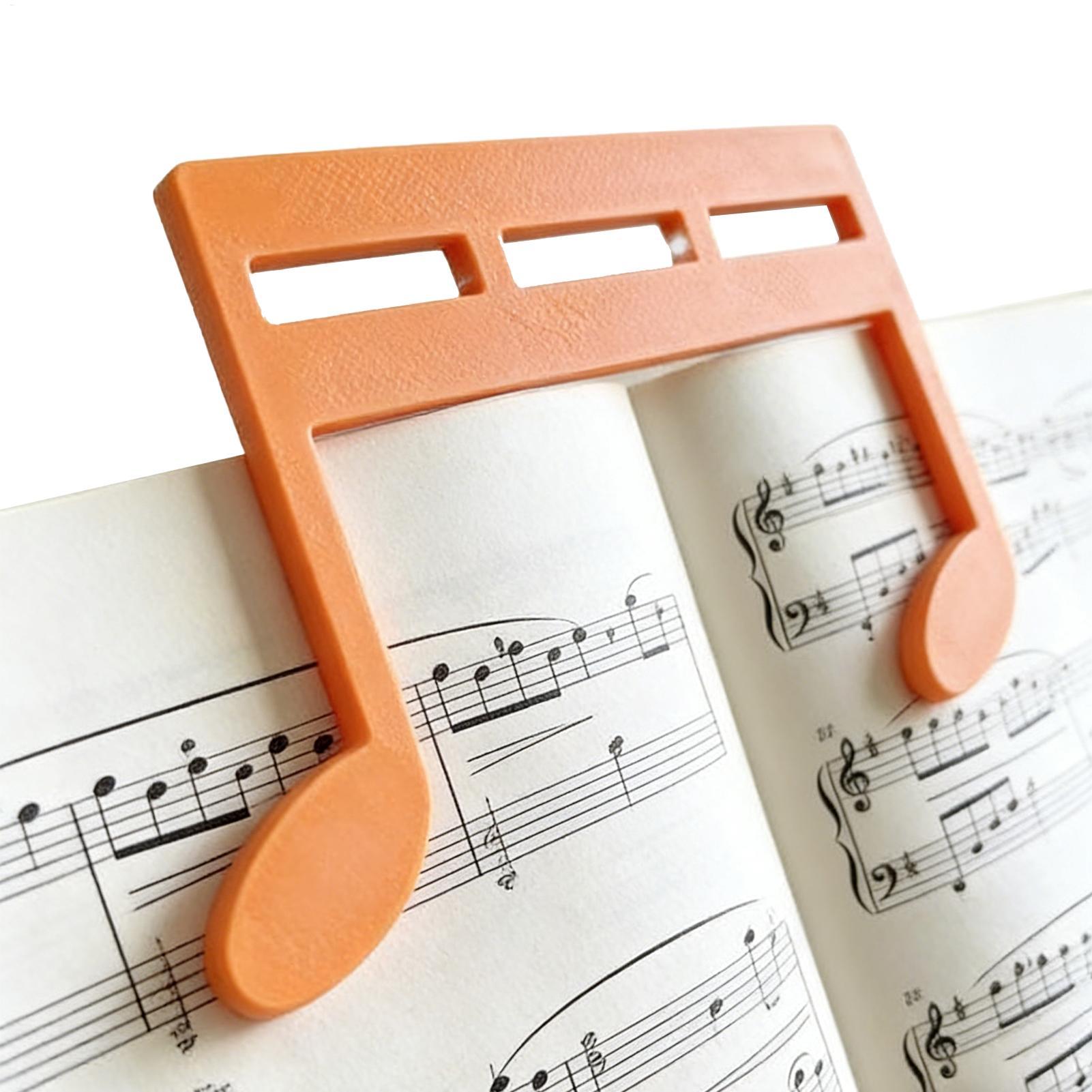 3D Printing Drawing - 3D Printed Piano Book Clip Music