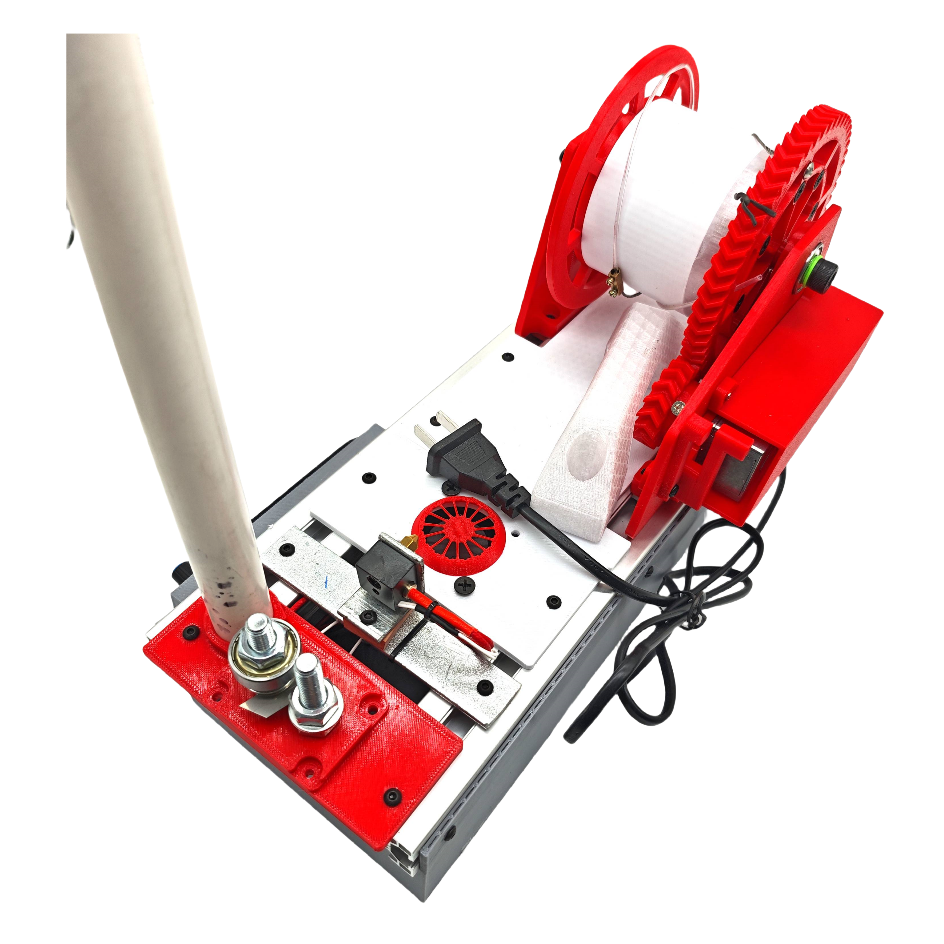 3D Printing Waste - PET Filament Maker Small-Scale Recycling of