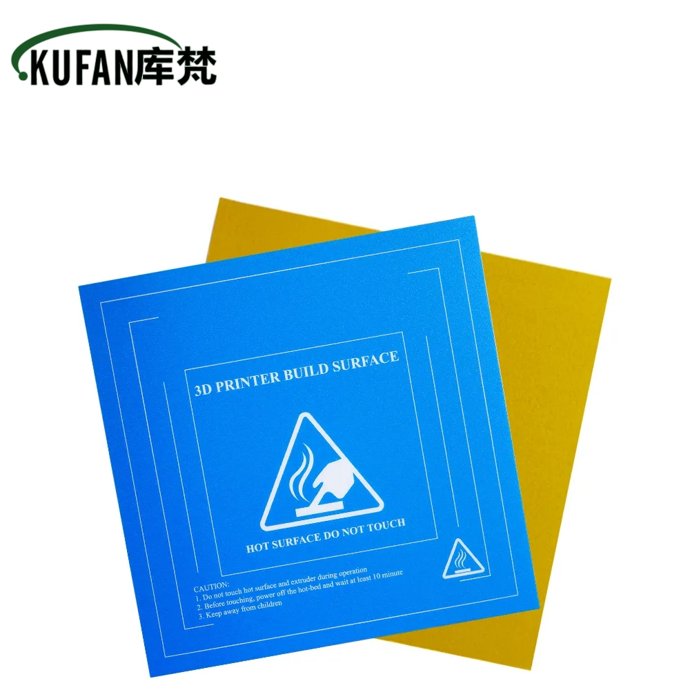 3D Printing Waste - Upgraded Coarse Sand Blue Heatbed Sticker