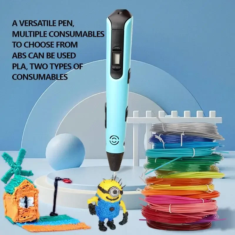 3D Printing Pen For Kids - 3D Printing Pen Lcd Display Screen