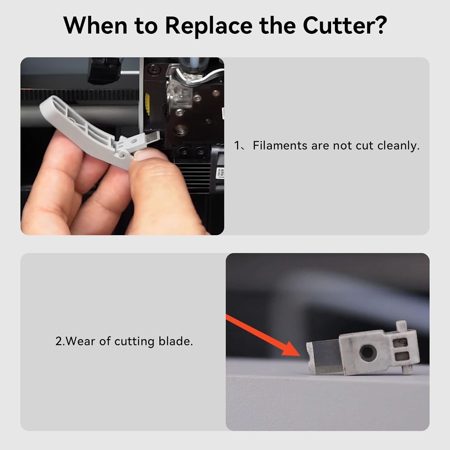 3PCS Replacement Filament Cutt - 3D Printing Industry reseña y precio
