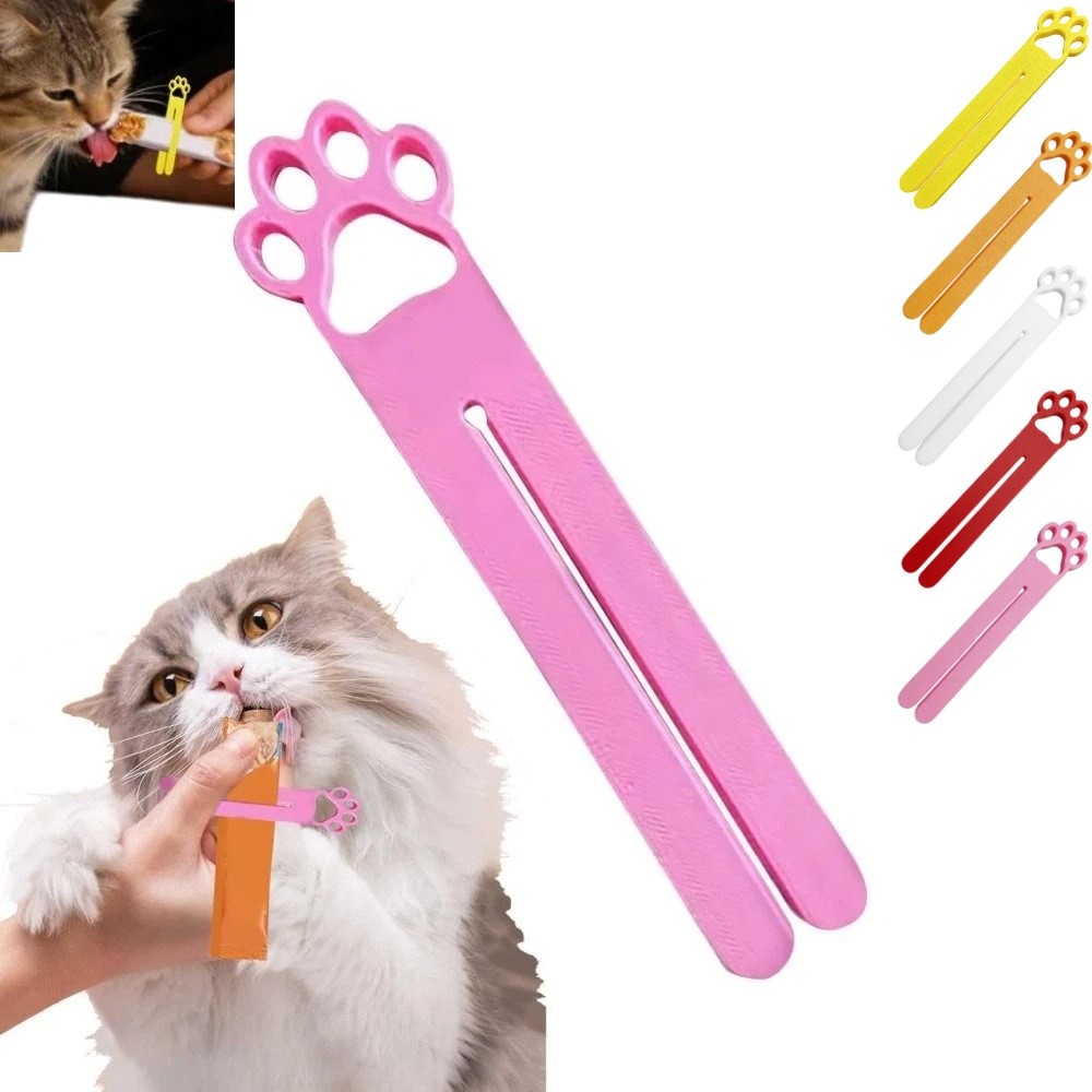 Cute Cat Paw Design Cat Treat  - 3D Printing Waste reseña y precio