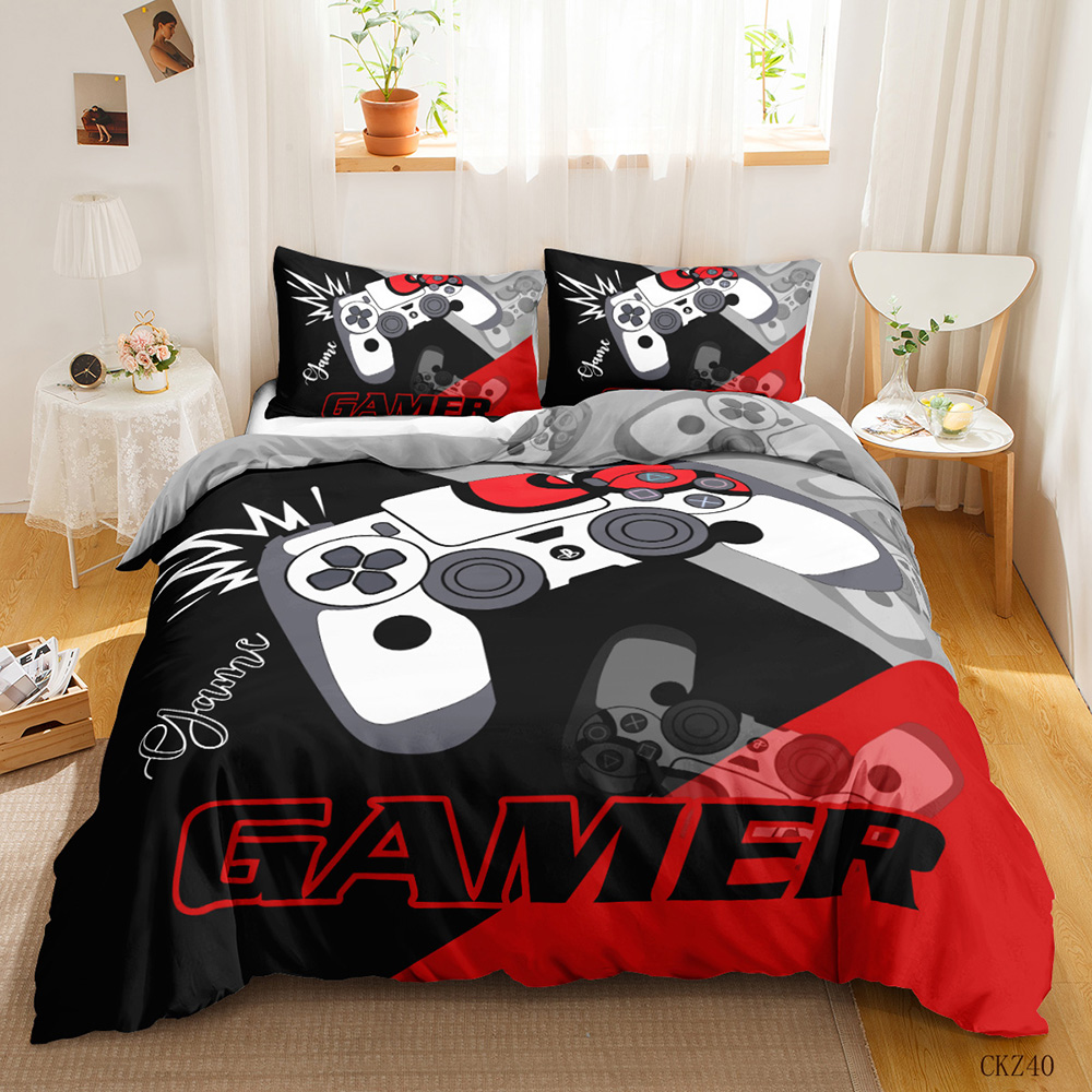 Gamer Bedding Sets for Boy,Gam - 3D Printing Videos reseña y precio