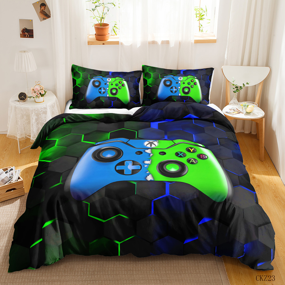 Gamer Bedding Sets for Boy,Gam - 3D Printing Videos reseña y precio