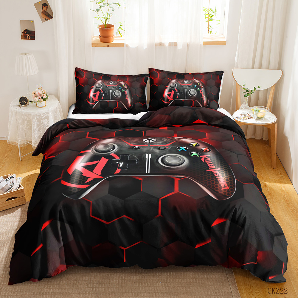 Gamer Bedding Sets for Boy,Gam - 3D Printing Videos reseña y precio
