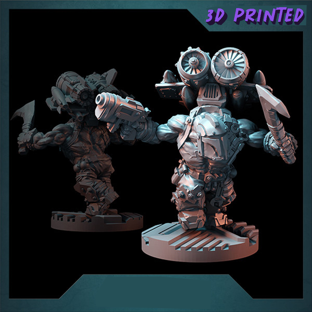 Rocket Orcs  Armour Miniature, - 3D Printing Liquid reseña y precio