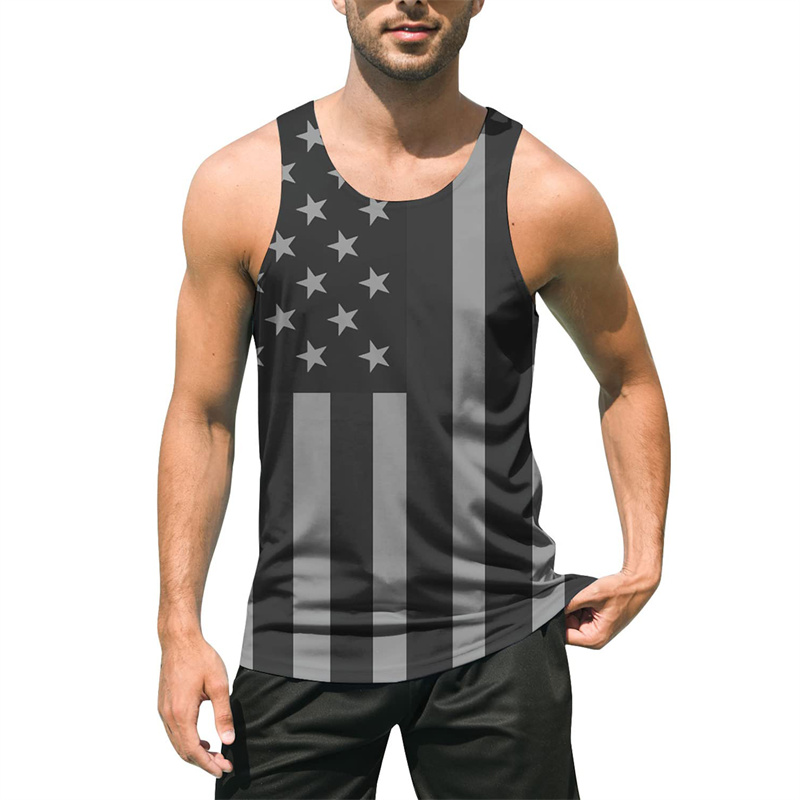 Retro 3D Print USA Flag Tank T - 3D Printing Usa reseña y precio