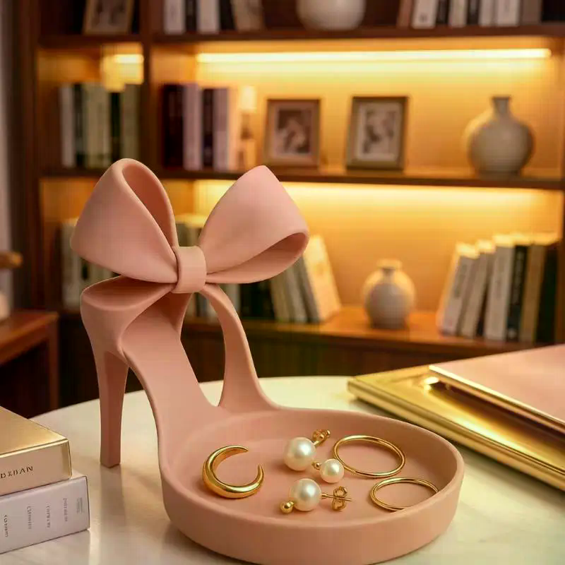 3D Printed High Heel Jewelry T - 3D Printing Ring Holder reseña y precio