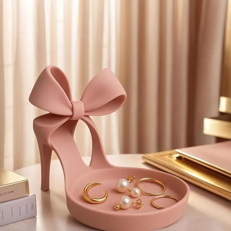 3D Printed High Heel Jewelry H - 3D Printing Ring Holder reseña y precio