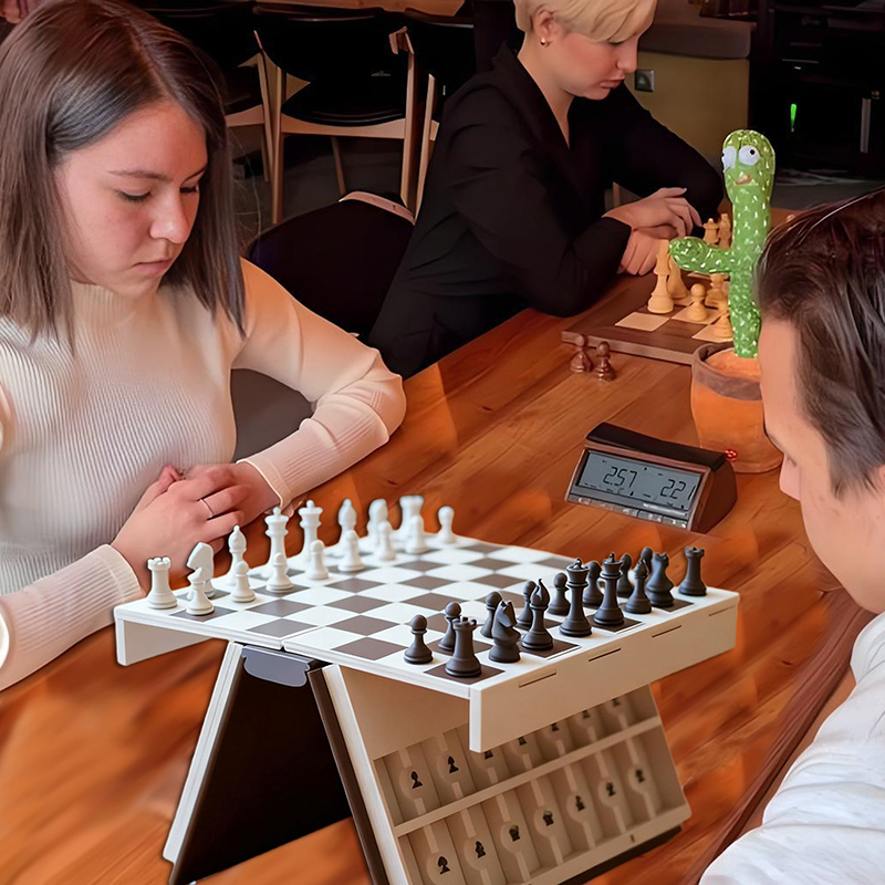 Unique Gift for Chess Lovers 3 - 3D Printing Drawing reseña y precio