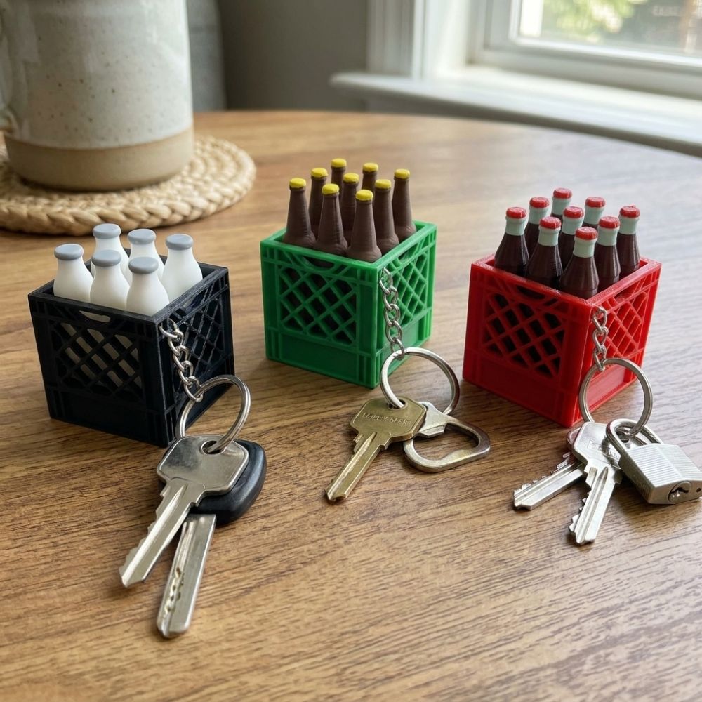 Creative 3D Printed Soda Crate - 3D Printing Aluminium reseña y precio