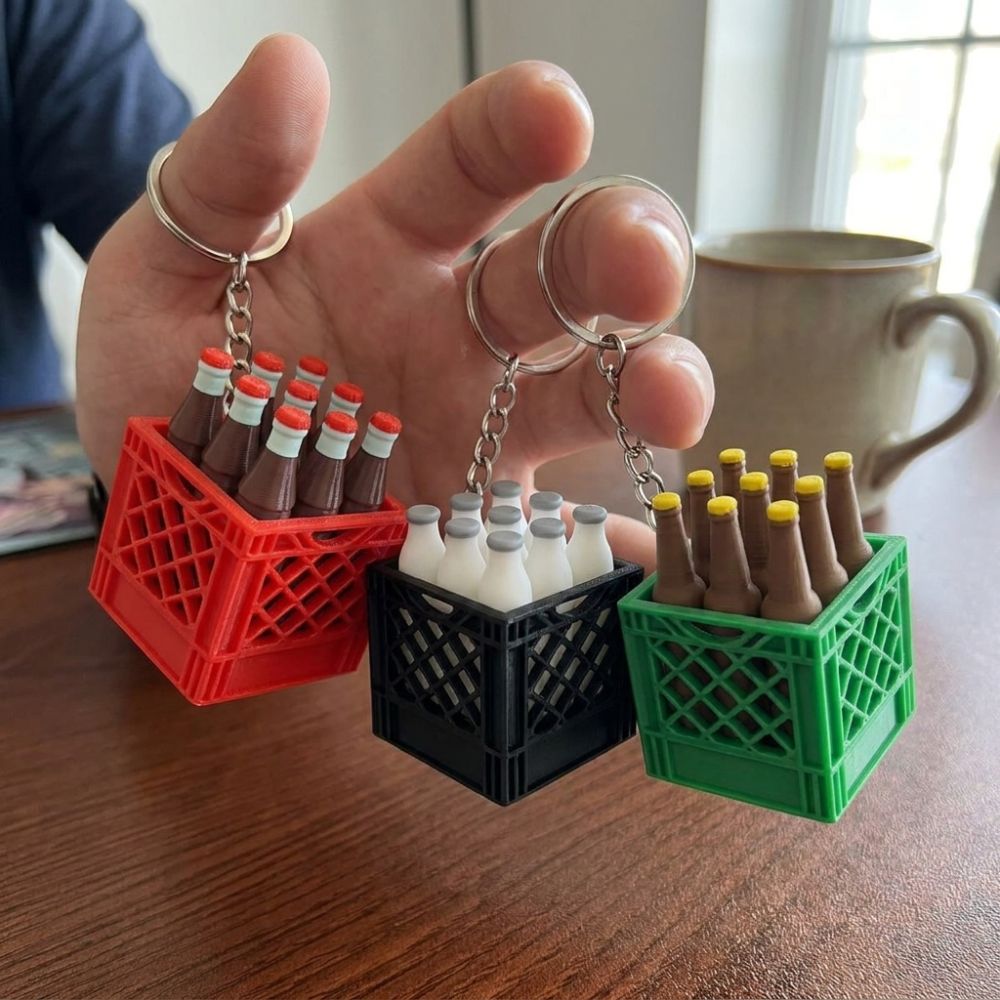 Creative 3D Printed Soda Crate - 3D Printing Aluminium reseña y precio