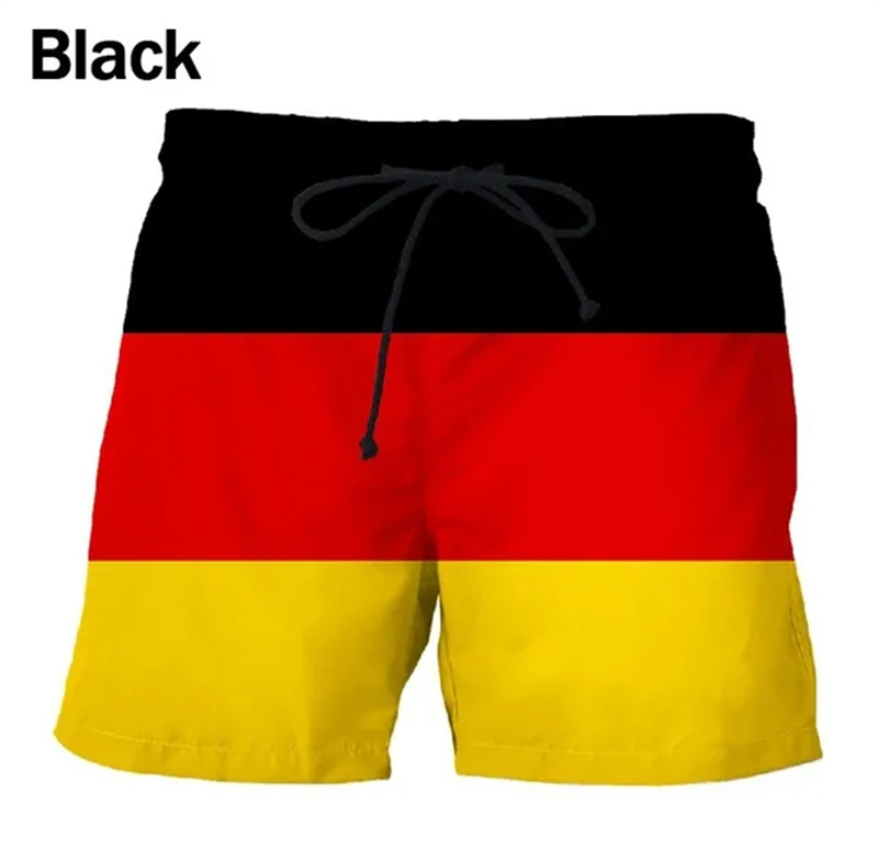 Germany USA UK Flag Beach Shor - 3D Printing Usa reseña y precio