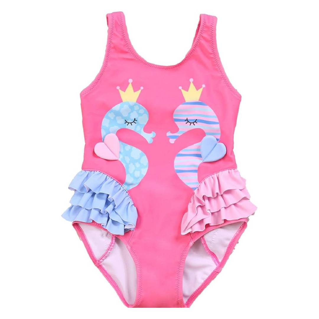 Trendy Girls Seahorse Swimsuit - 3D Printing Drawing reseña y precio