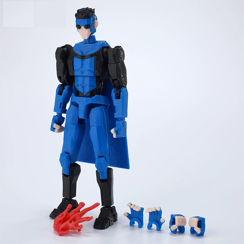 3d Printed Articulated Action  - 3D Printing Drawing reseña y precio