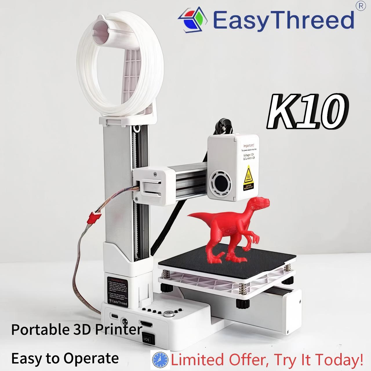 K10 Entry Level 3D Printer Min - 3D Printing Design Software reseña y precio