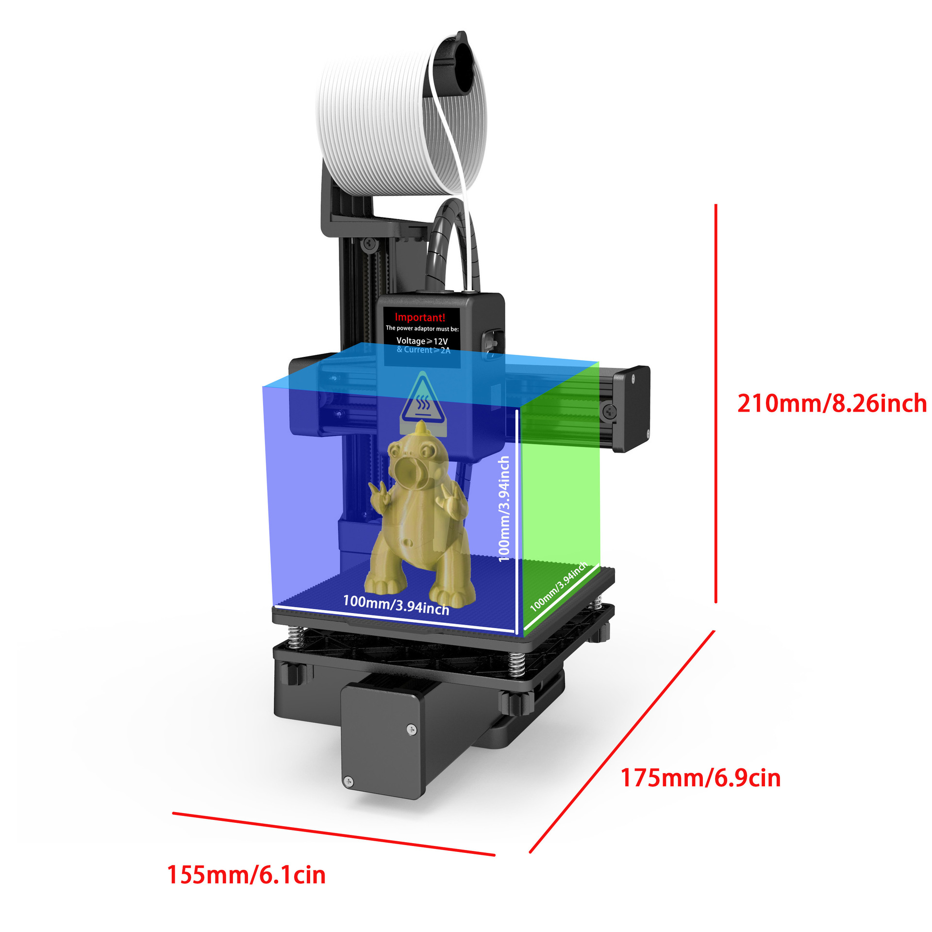 K10 Entry Level 3D Printer Min - 3D Printing Design Software reseña y precio