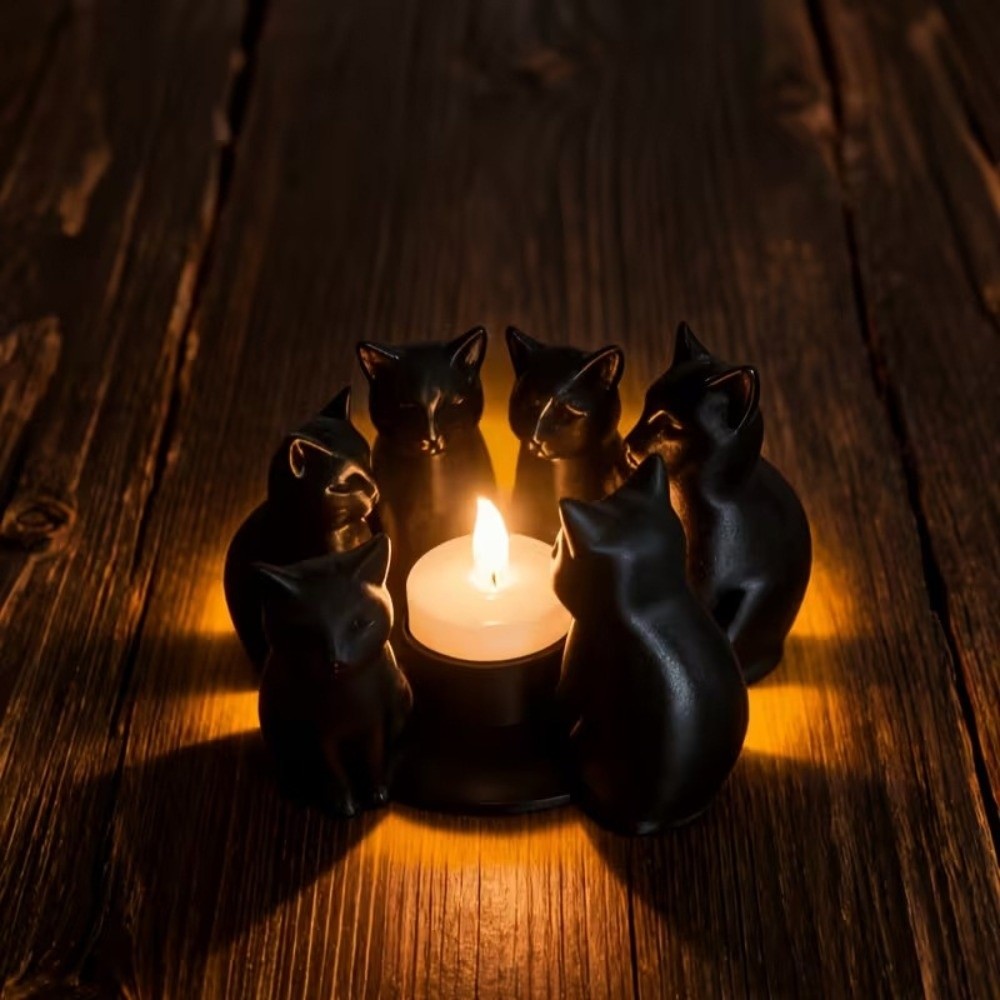 Creative Cartoon Cat Candle Ho - 3D Printing Ring Holder reseña y precio