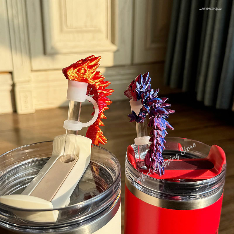 3d Printed Mini Dragon Straw C - 3D Printing Use reseña y precio