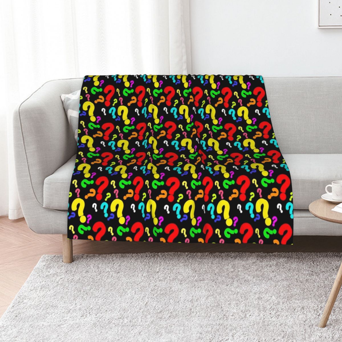 Colorful Question Mark Pattern - 3D Printing Questions reseña y precio