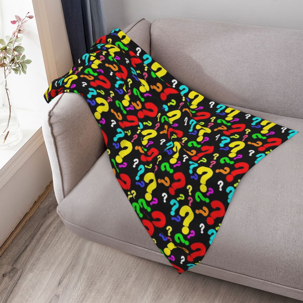 Colorful Question Mark Pattern - 3D Printing Questions reseña y precio