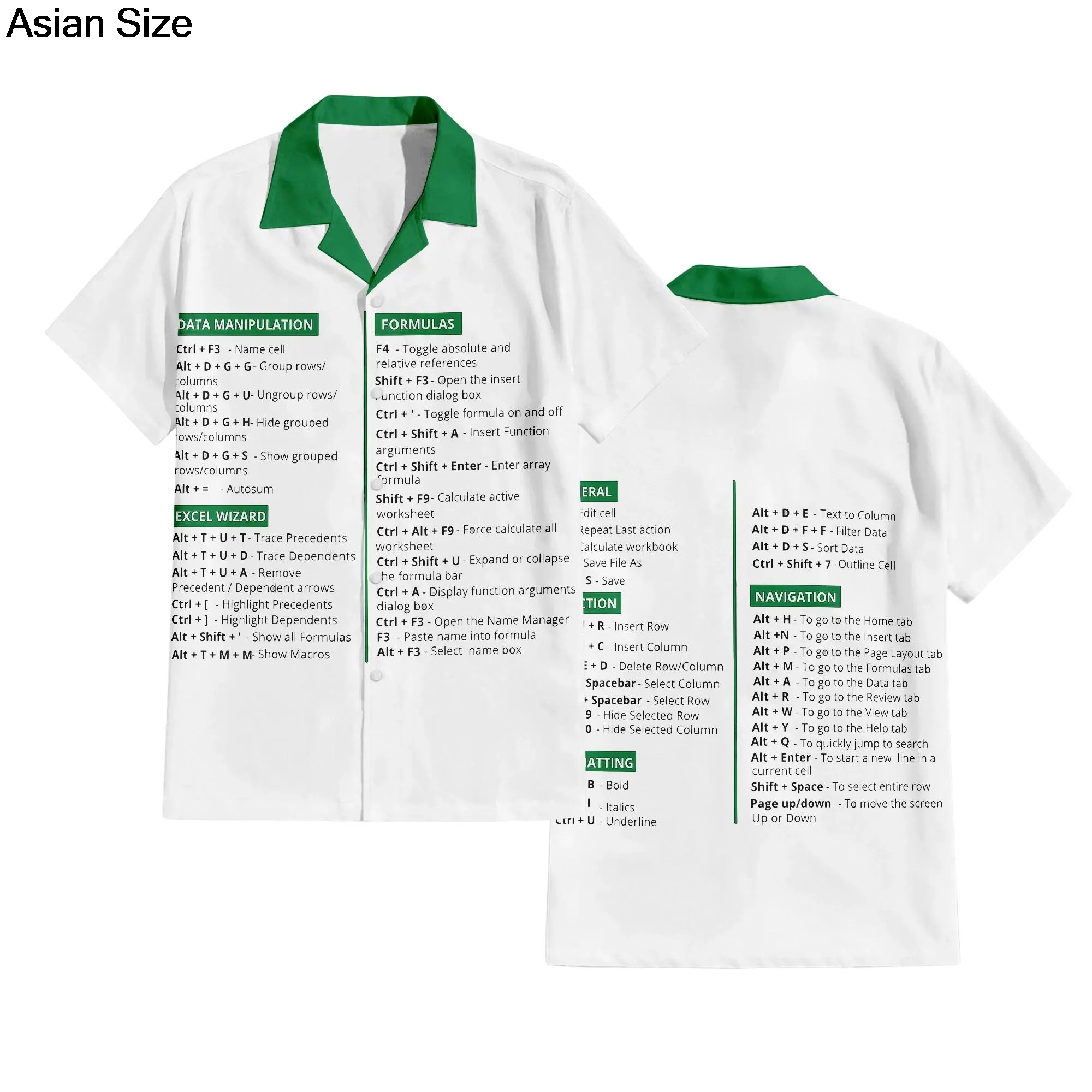 Excel Hawaiian Shirt Men's Fas - 3D Printing Design Software reseña y precio