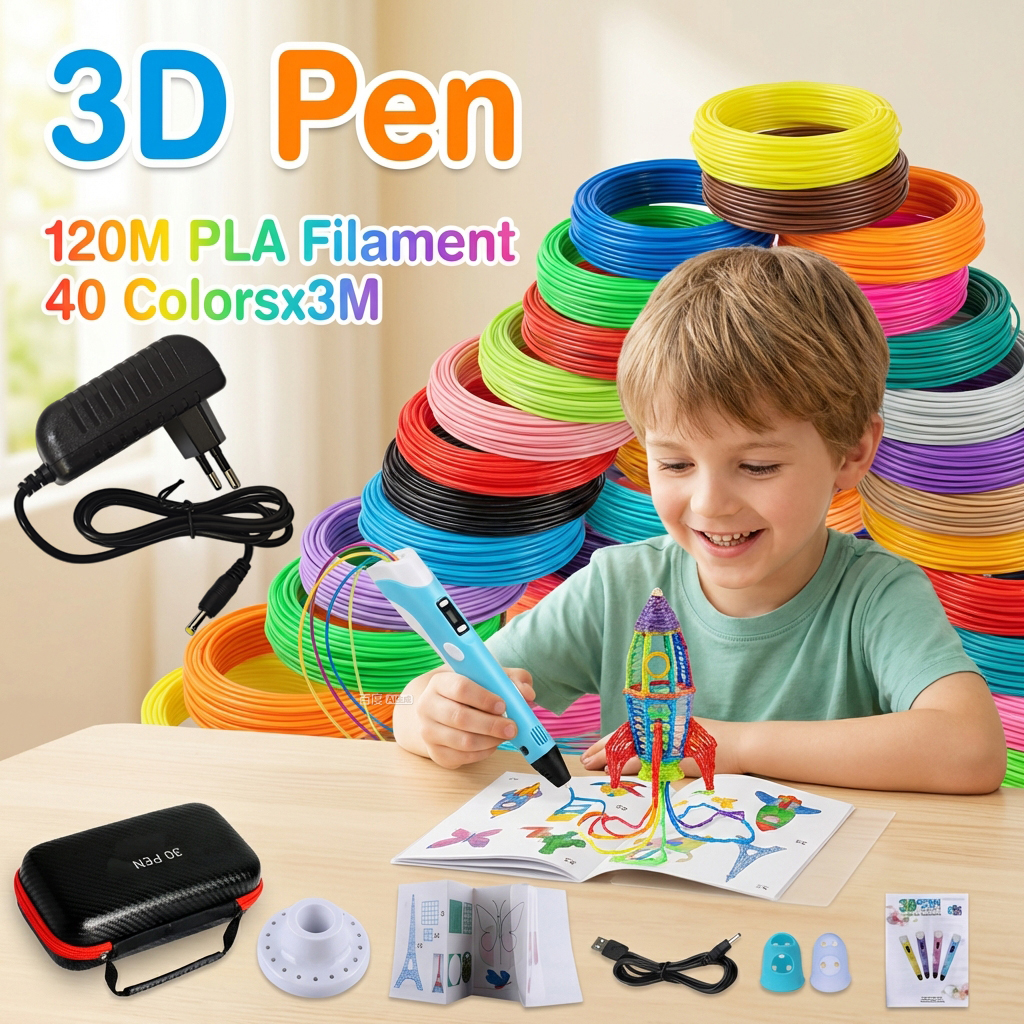 Children 3D Pen 3D Drawing Pri - 3D Printing Pen For Kids reseña y precio