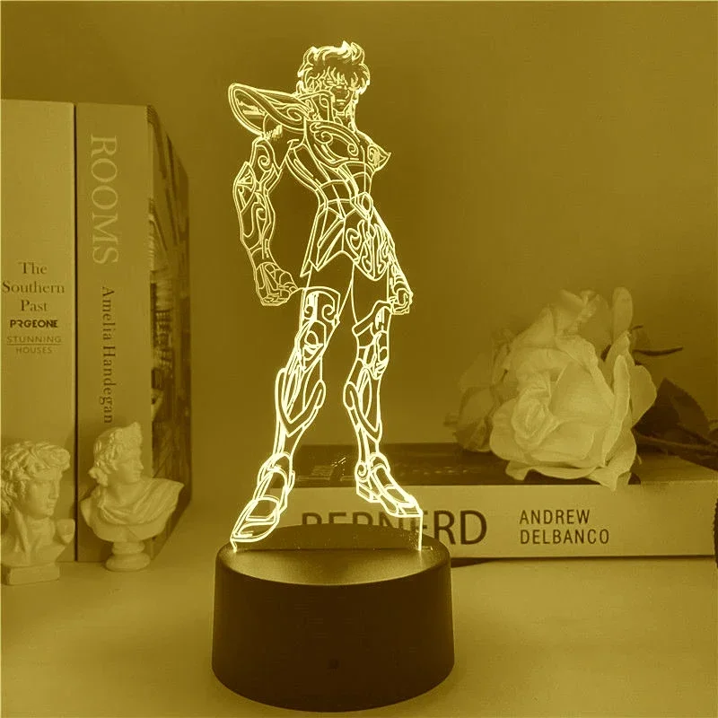 Hot Saint Seiya 3D  LED Night  - 3D Printing Lamp reseña y precio
