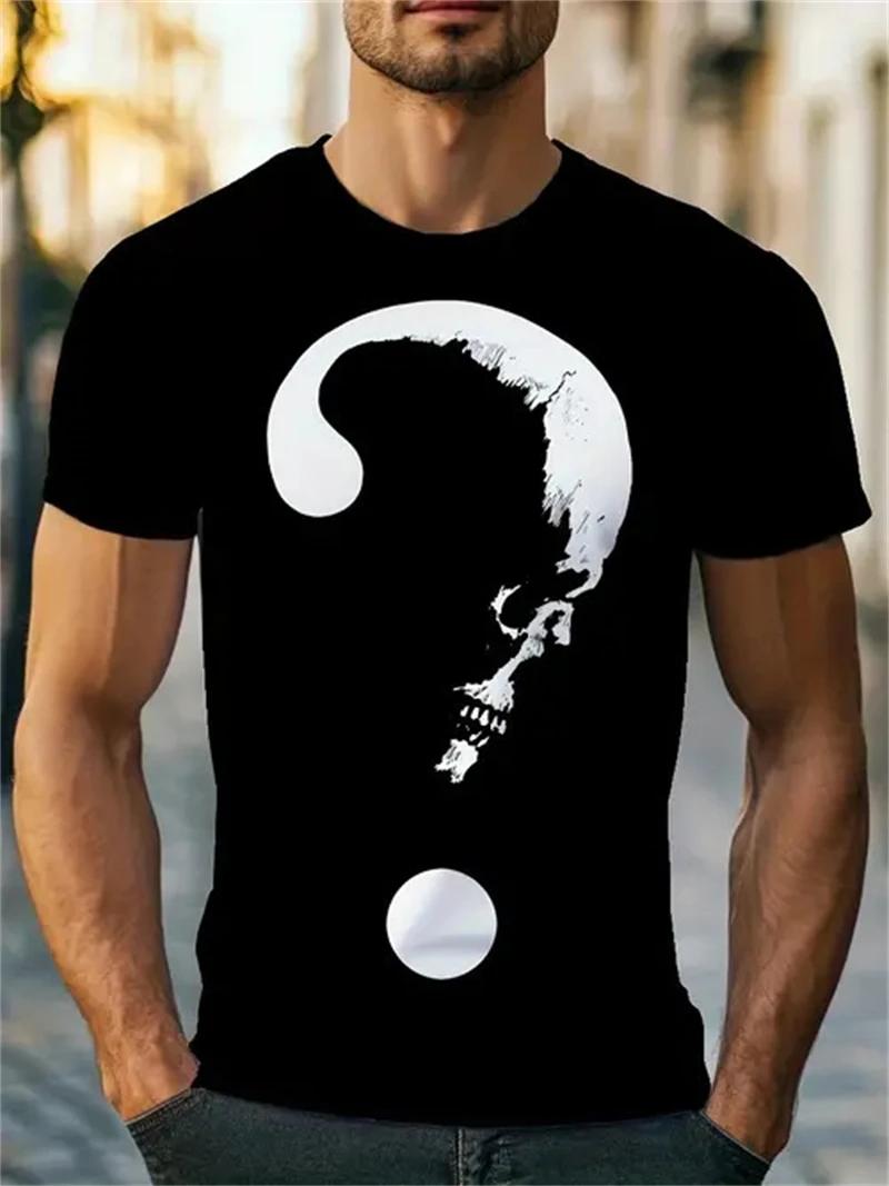Men's Black Skull Question Mar - 3D Printing Questions reseña y precio
