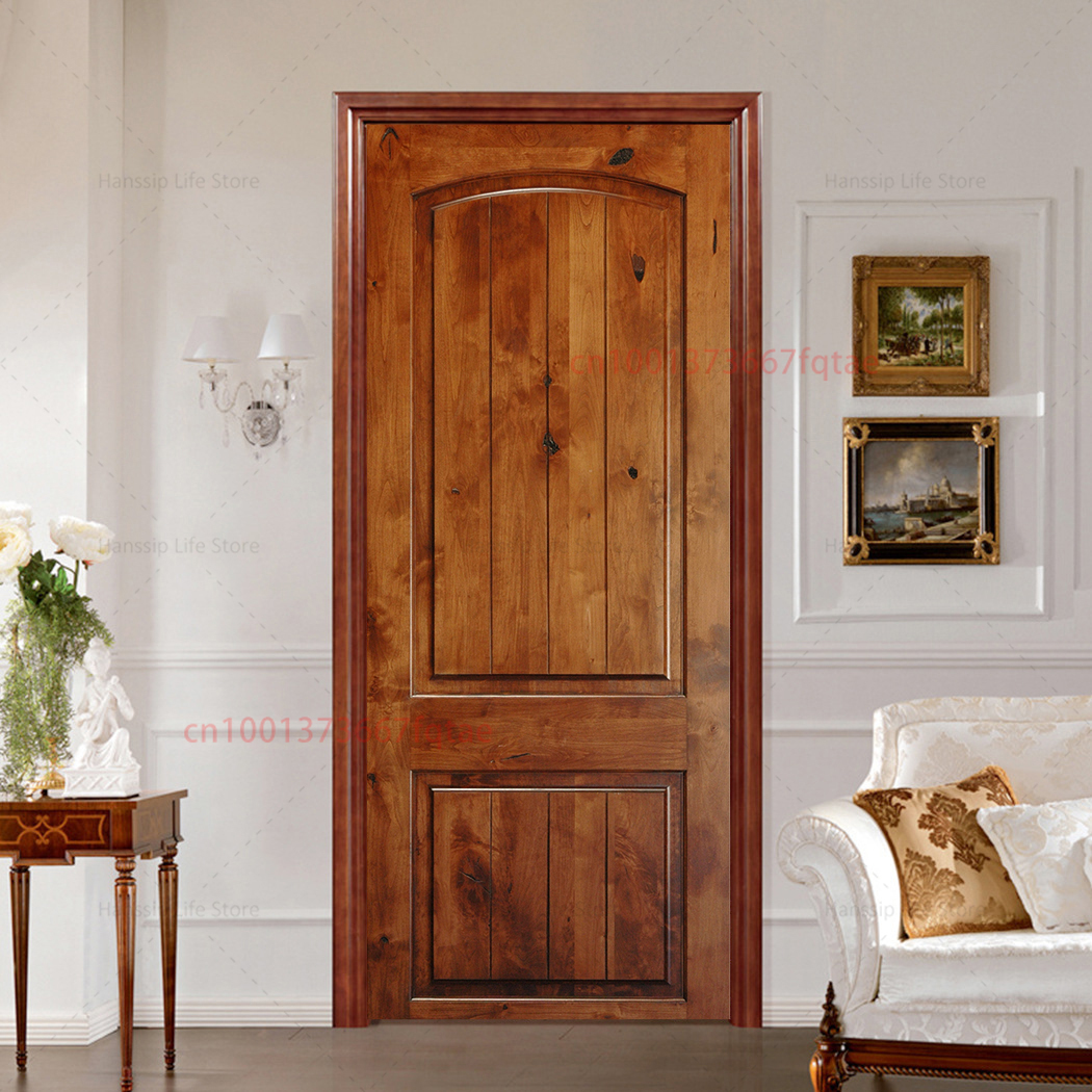 3D Realistic Wood Design Door  - 3D Printing Drawing reseña y precio