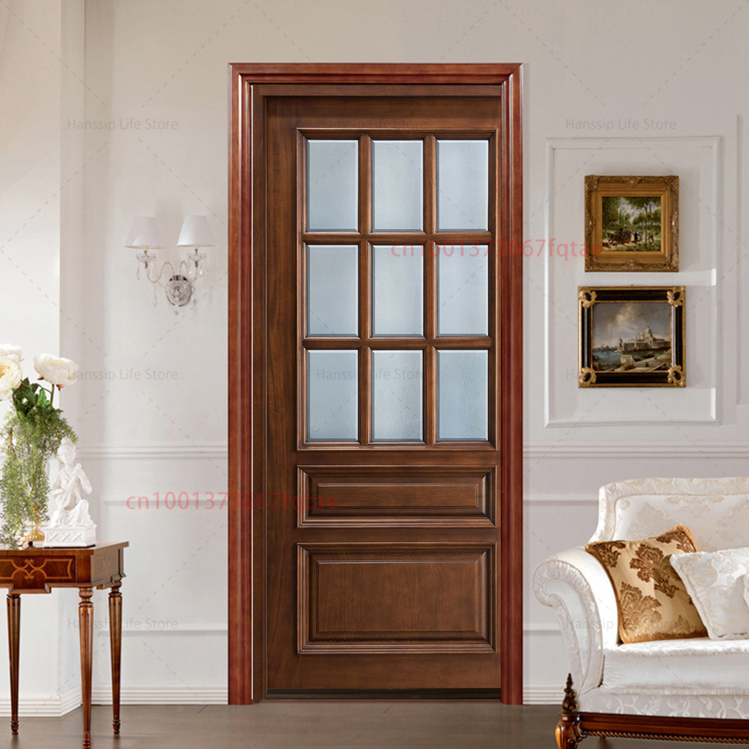 3D Realistic Wood Design Door  - 3D Printing Drawing reseña y precio