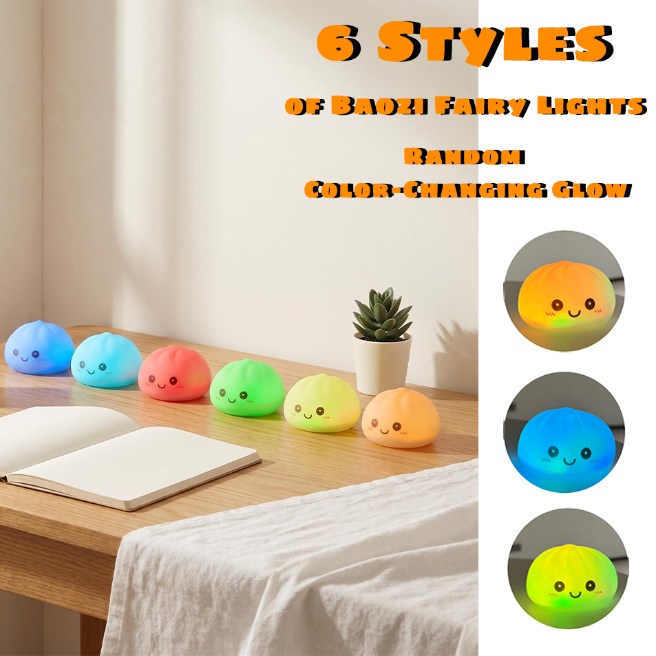 Cute Hot Simulation Baozi Fair - 3D Printing Lamp reseña y precio