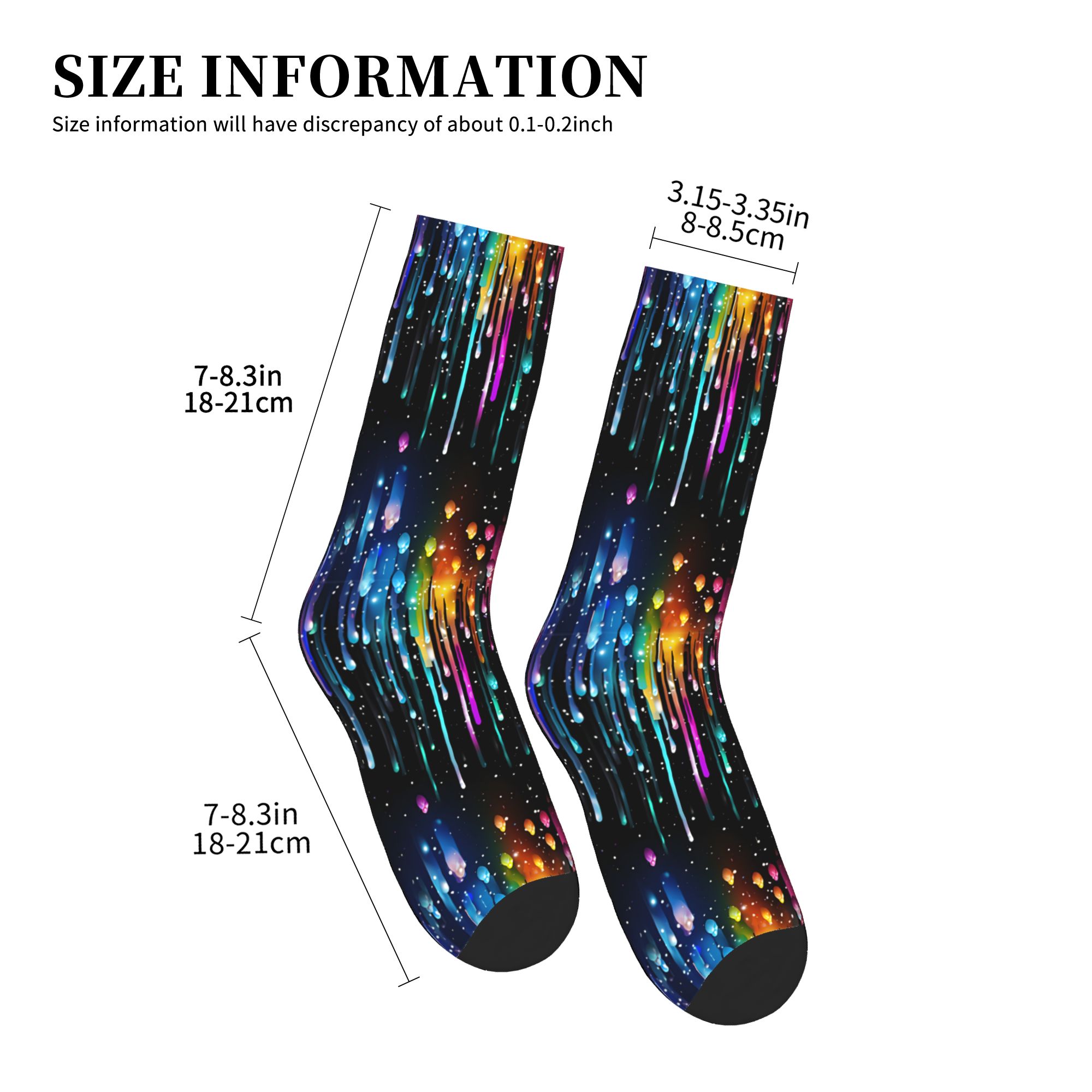 Cute Men's Dripping Rainbow Li - 3D Printing Liquid reseña y precio