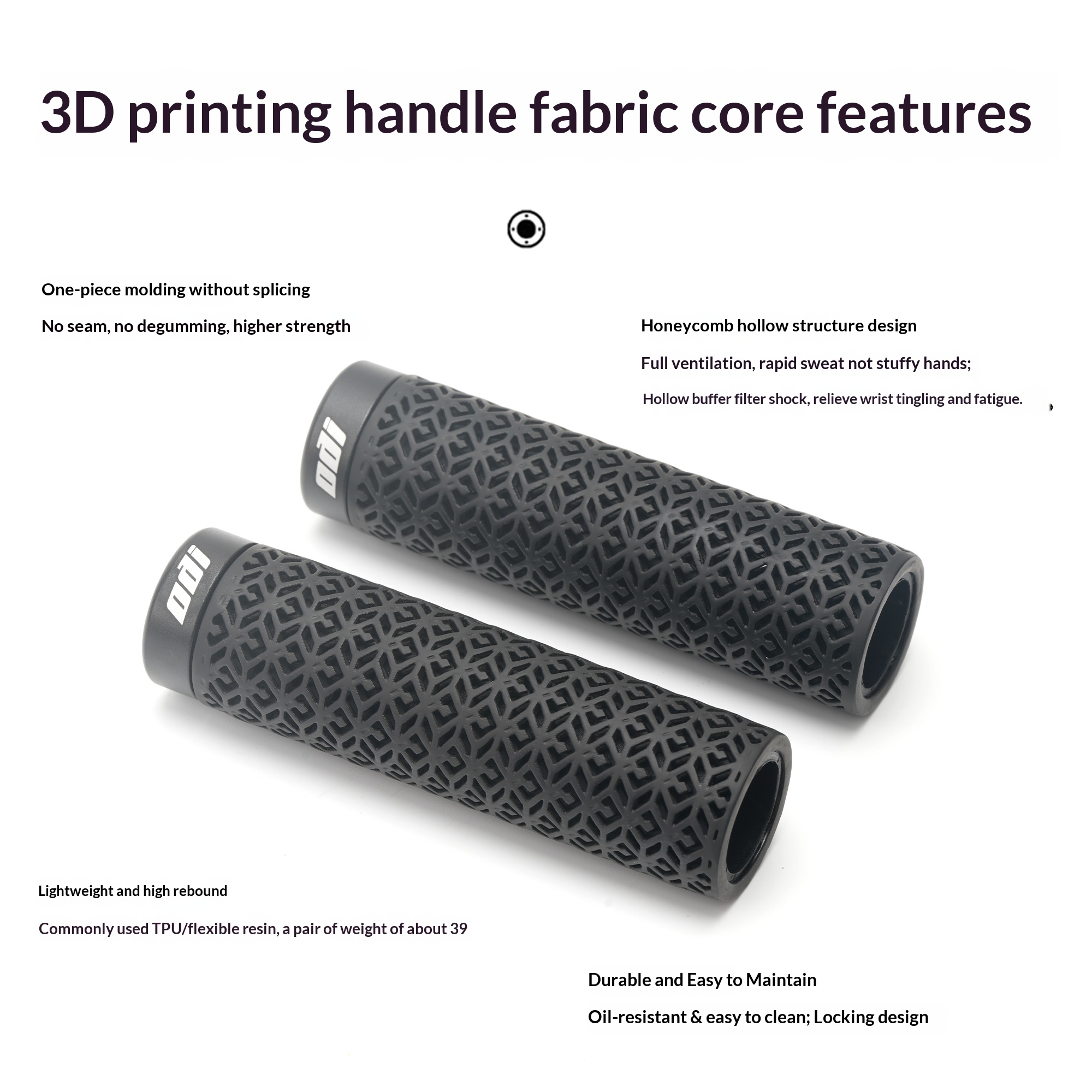 ODI 3D Printed Bicycle Handleb - 3D Printing Aluminium reseña y precio