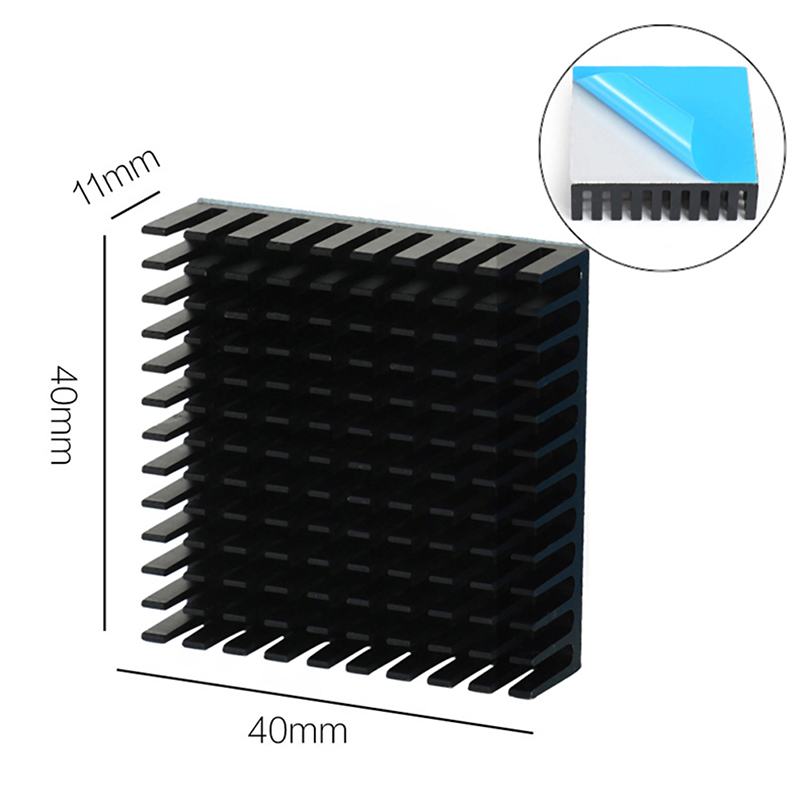 1PC 40*40*11MM 3D Printer Part - 3D Printing Aluminium reseña y precio
