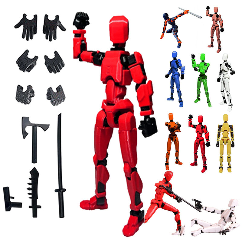 1PCS 13 Joints Figure Articula - 3D Printing Drawing reseña y precio