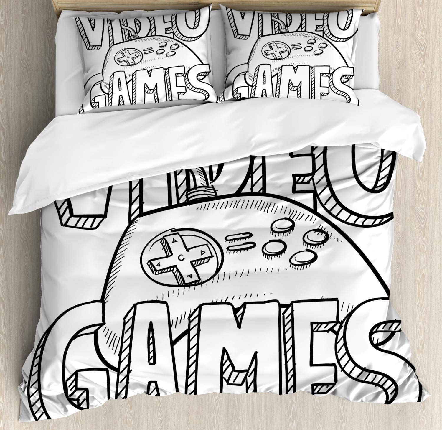 Game Printed Duvet Cover Set G - 3D Printing Videos reseña y precio