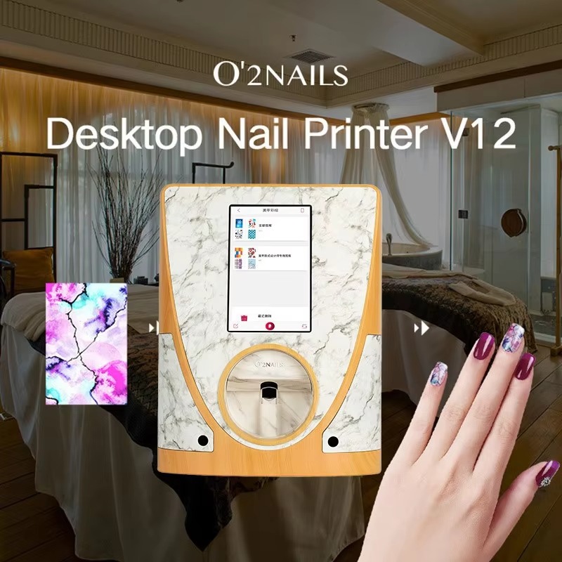 3D Nail Printer DIY Pattern Pr - 3D Printing Drawing reseña y precio