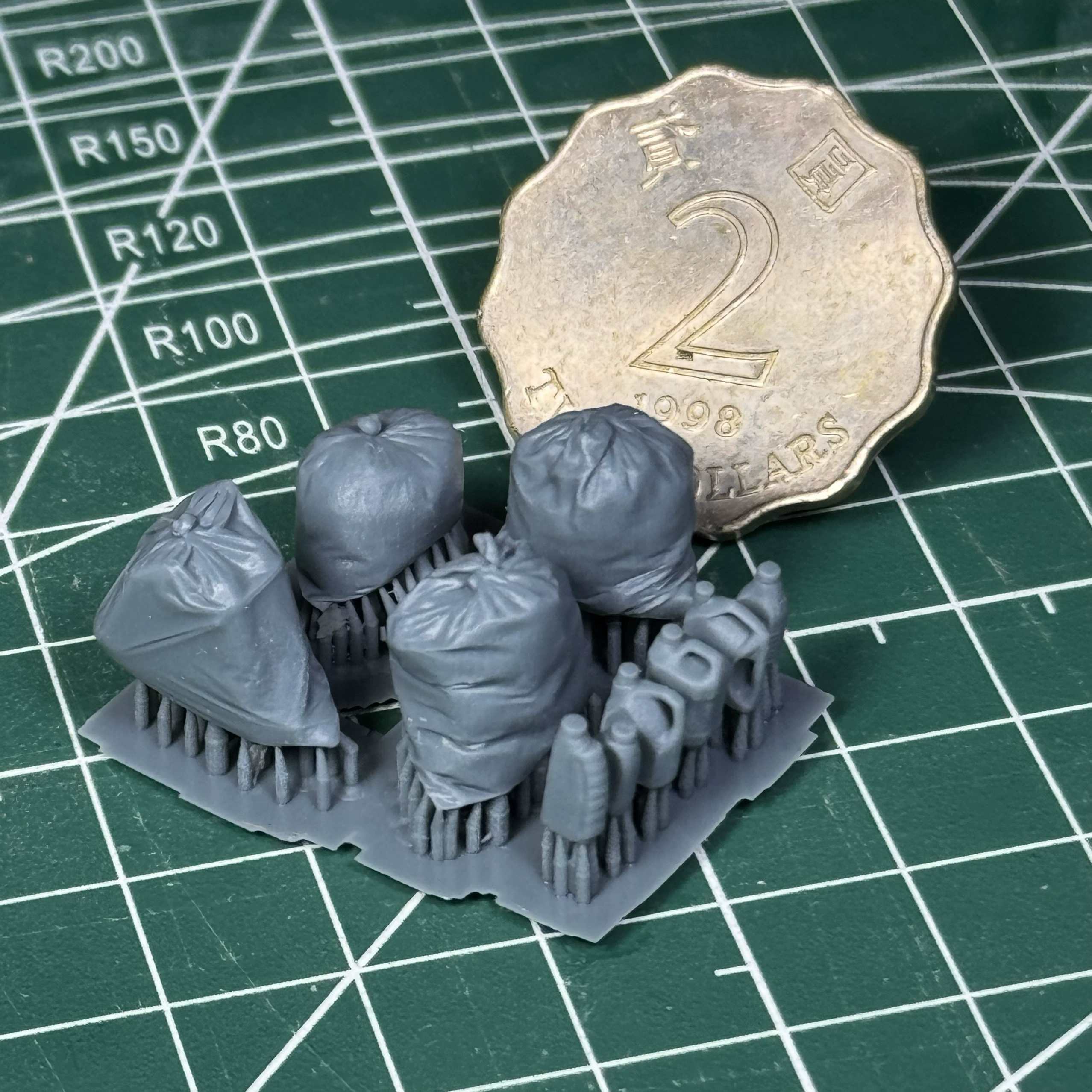 1/35 model scene accessories,  - 3D Printing Waste reseña y precio