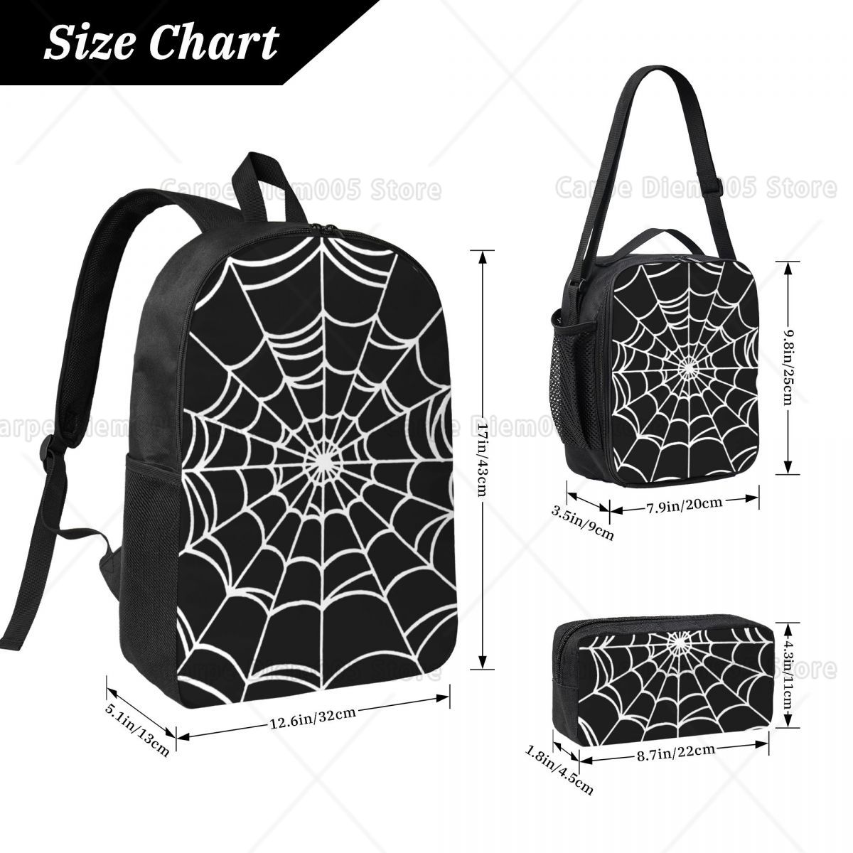 Black Web Spider Prints Backpa - 3D Printing Pen For Kids reseña y precio