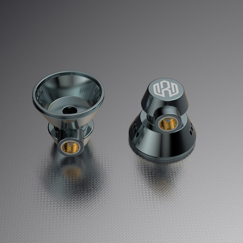 Flat-headphone 15.4mm Wind Chi - 3D Printing Aluminium reseña y precio