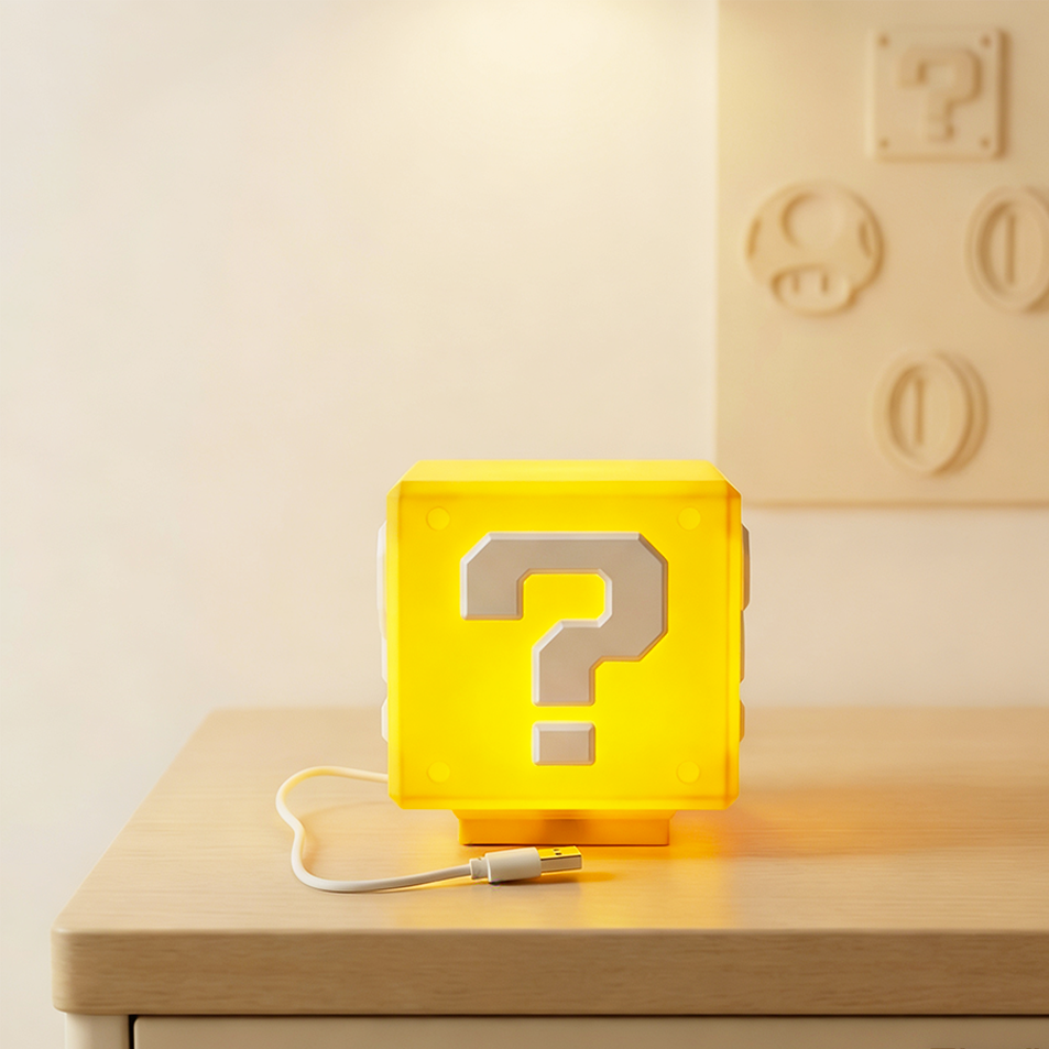 2026Question Block Lamp with S - 3D Printing Lamp reseña y precio