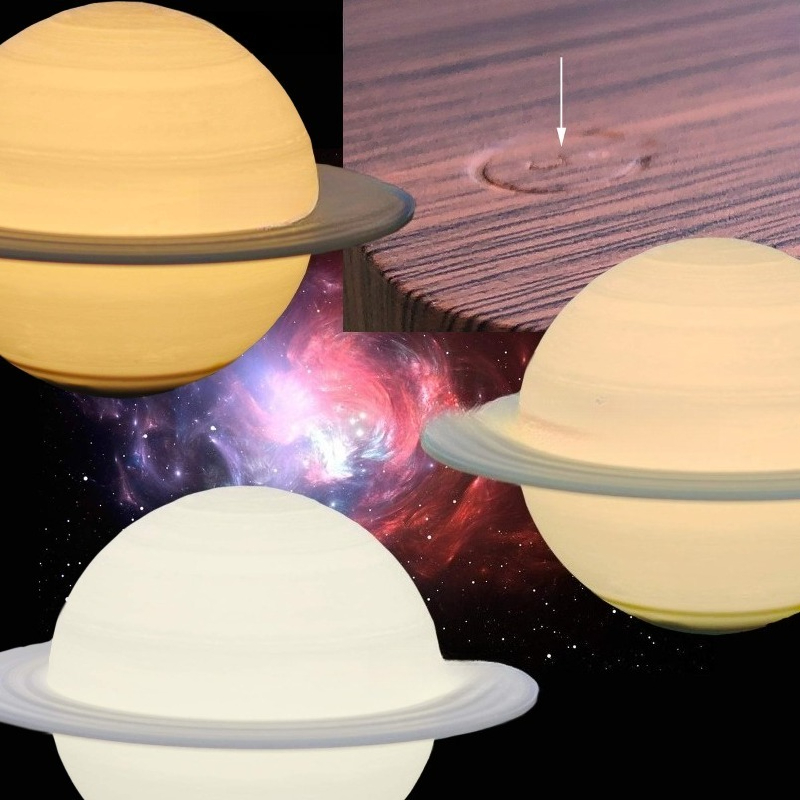Levitating Moon Lamp Night Lig - 3D Printing Lamp reseña y precio