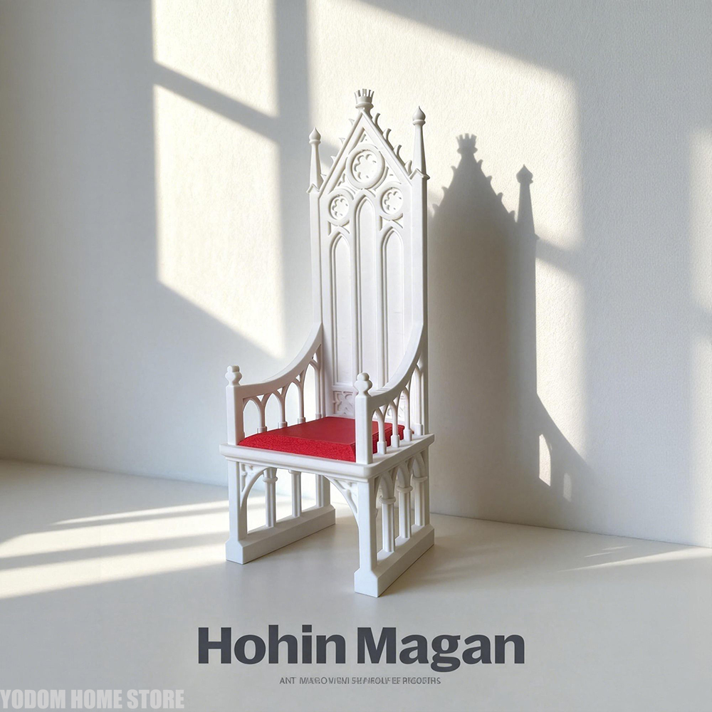 3d Printed Gothic Style Throne - 3D Printing Drawing reseña y precio