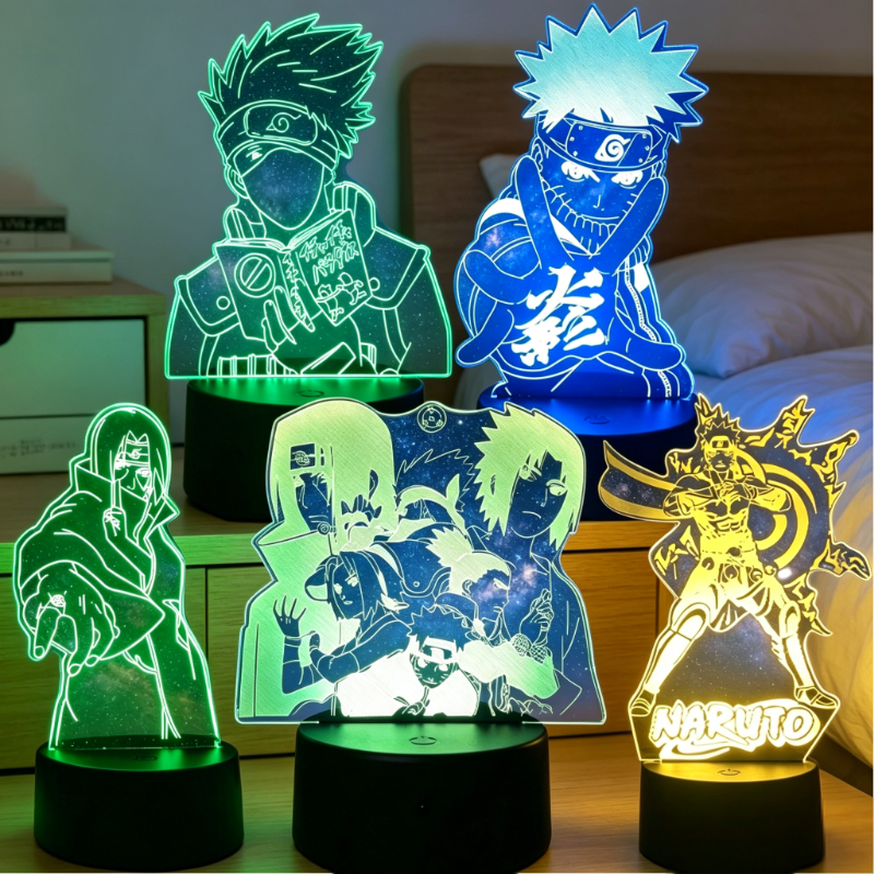 Anime Uzumaki Nar Ut O LED Nig - 3D Printing Lamp reseña y precio
