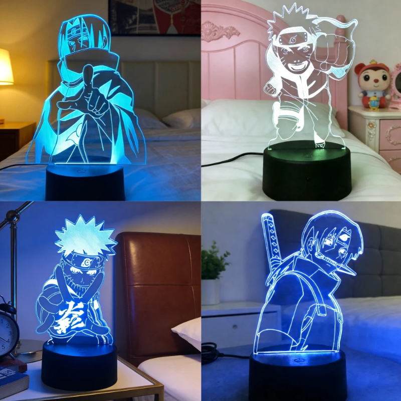 Anime Uzumaki Nar Ut O LED Nig - 3D Printing Lamp reseña y precio