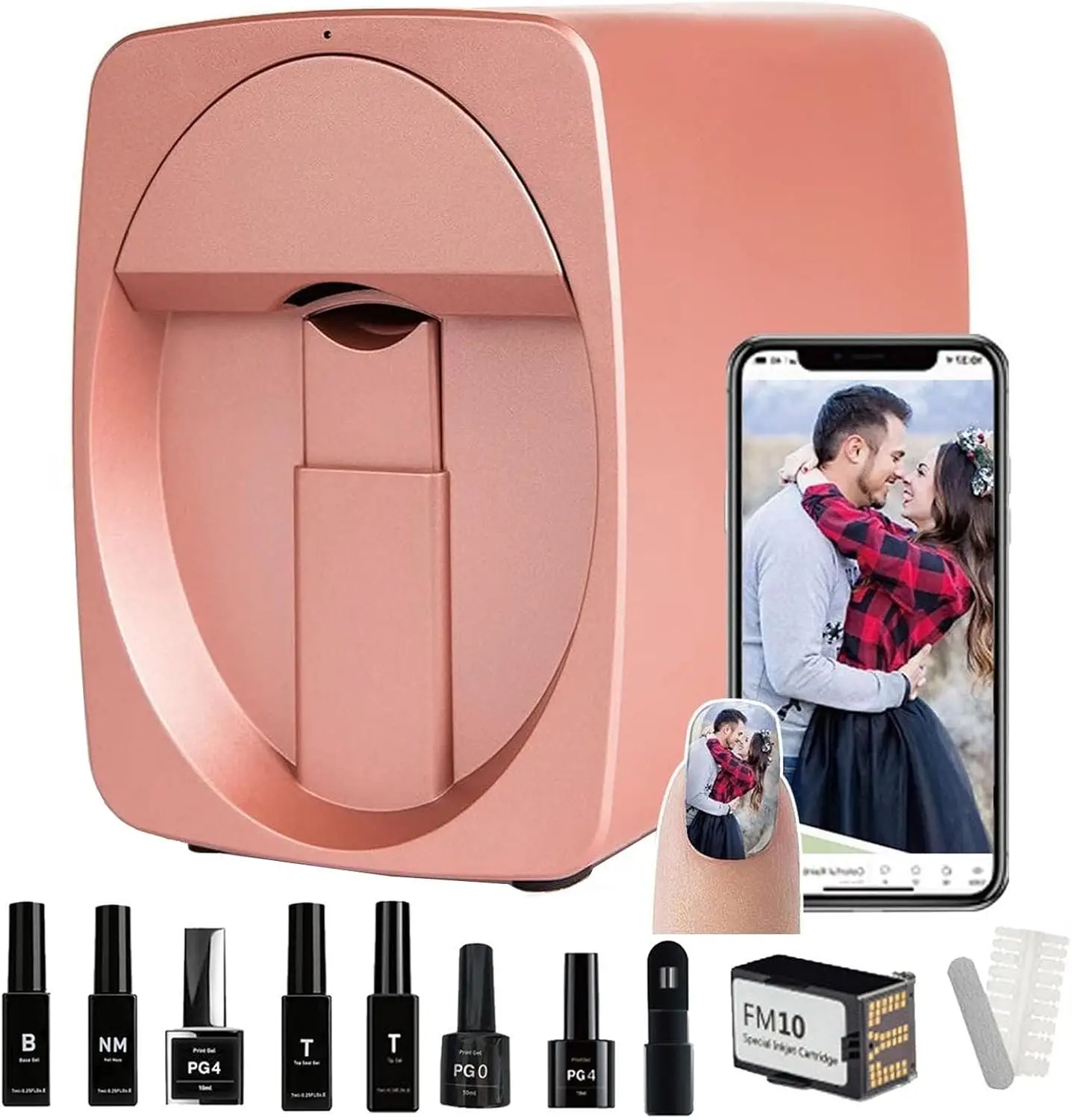 O2nails Nail Printer Machine K - 3D Printing Design Software reseña y precio