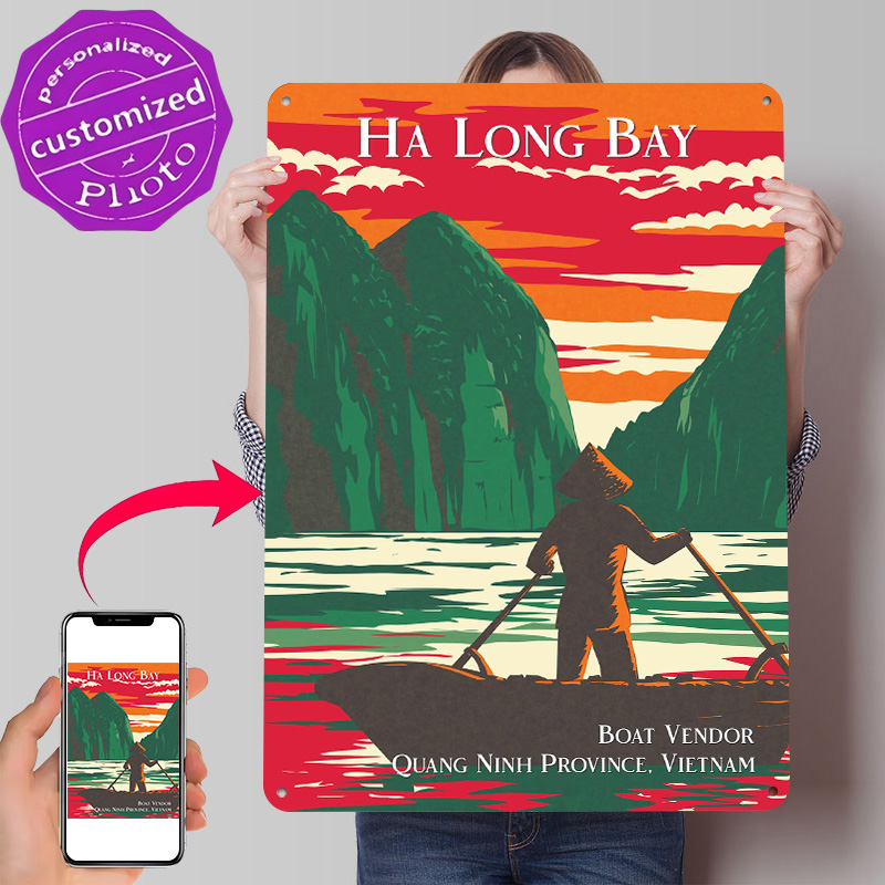 Ha Long Bay Boat Vendor Poster - 3D Printing Vendors reseña y precio