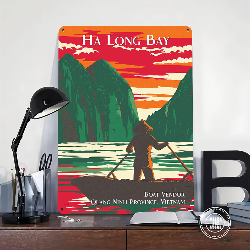 Ha Long Bay Boat Vendor Poster - 3D Printing Vendors reseña y precio